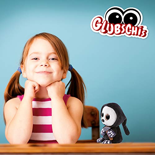 Nici 46305 GLUBSCHIS Cuddly Soft Toy Scary Harvester Sanit, Black