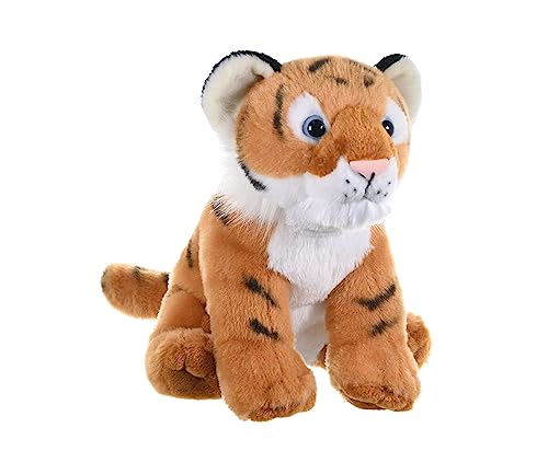 Wild Republic Tiger Cub Plush Soft Toy, Cuddlekins Cuddly Toys, Gifts for Kids 30 cm