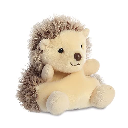 Aurora Palm Pals, Hedgie The Hedgehog Soft Toy,for ages 0+, 33470, 5 inches, Brown