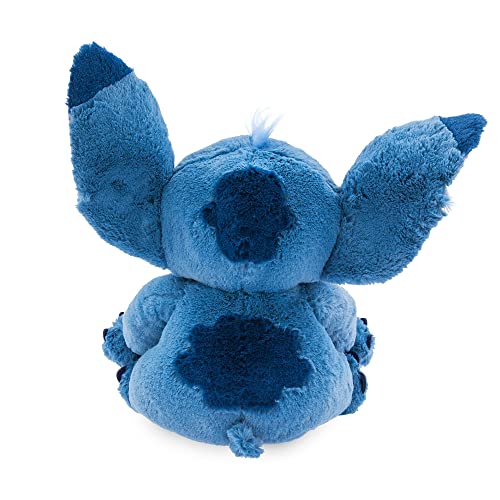 Disney Store Official Stitch Medium Soft Toy for Kids, 38cm/15”, Cuddly Character with Fuzzy Texture and Embroidered Details, Flexible Floppy Ears - Suitable for Ages 0+