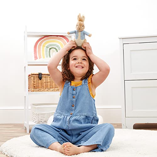 Rainbow Designs Offical Peter Rabbit 16cm Soft Toy - Newborn Baby Gifts - Big Plushies - Stuffed Animal - Beatrix Potter - Cuddly Soft Toy