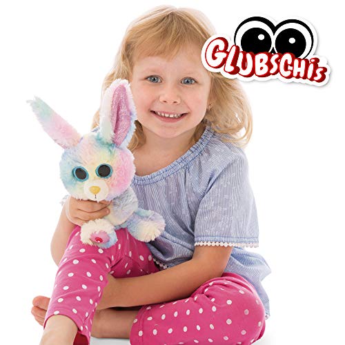 Nici 45561 GLUBSCHIS Cuddly Toy Bunny Rainbow Candy 15cm