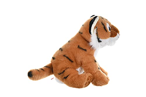Wild Republic Tiger Cub Plush Soft Toy, Cuddlekins Cuddly Toys, Gifts for Kids 30 cm
