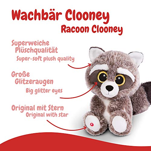 Nici 45569 GLUBSCHIS Cuddly Toy Racoon Clooney 25cm