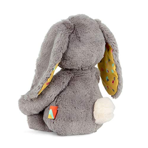Battat - B. toys - Happy Hues - Sprinkle Bunny - Huggable Stuffed Animal Rabbit Toy - Soft & Cuddly Plush Bunny - Washable - Newborns, Toddlers, Kids