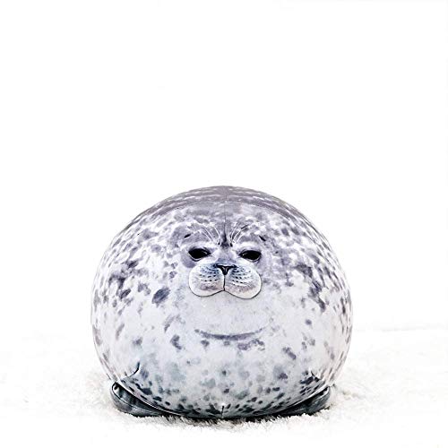 RUNYA Blob Seal Pillow Cute Chubby Seal Plush Toy Stuffed Animals