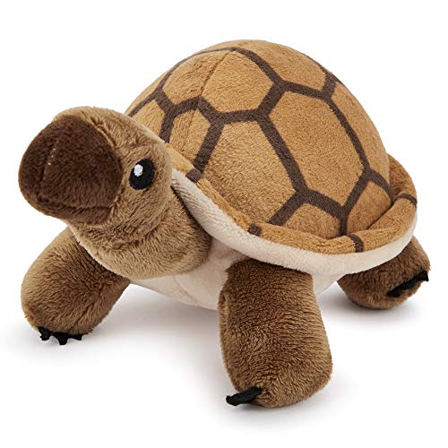 Zappi Co Children's Soft Cuddly Plush Toy Animal - Perfect Perfect Soft Snuggly Playtime Companions for Kids So Realistic seen on Tiktok (12-15cm /5-6") (Tortoise)