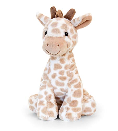 Keel Toys Teddy SN2653 26cm Nursery-Snuggle Giraffe Natural, Cream, Brown