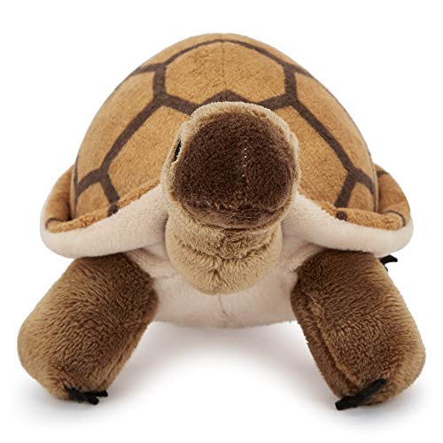 Zappi Co Children's Soft Cuddly Plush Toy Animal - Perfect Perfect Soft Snuggly Playtime Companions for Kids So Realistic seen on Tiktok (12-15cm /5-6") (Tortoise)