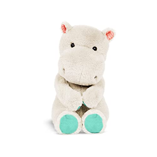 B. 62243455641 Happyhues – Gerry Grey Battat Plush Hippo – Stuffed Animal – Soft & Gray Hippopotamus Toy
