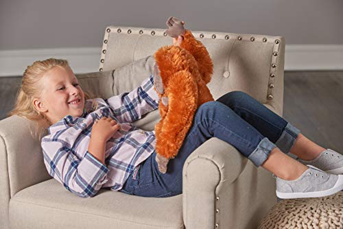 Wild Republic Male Orangutan Plush Soft Toy, Cuddlekins Cuddly Toys, Gifts for Kids 30 cm,Brown