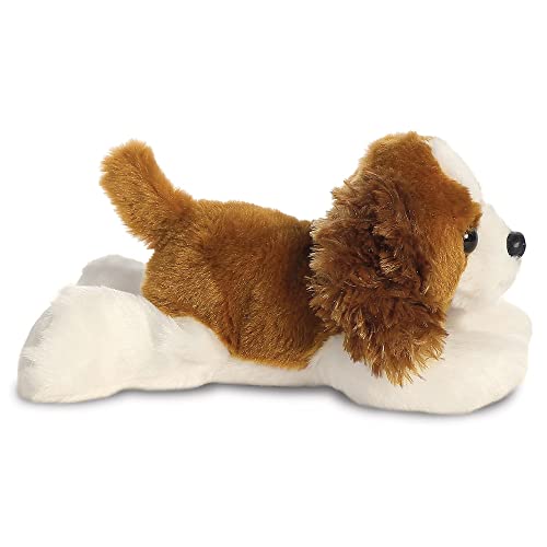 AURORA, 31712, Mini Flopsies Charles the Spaniel Dog, 8In, Soft Toy, Brown and White
