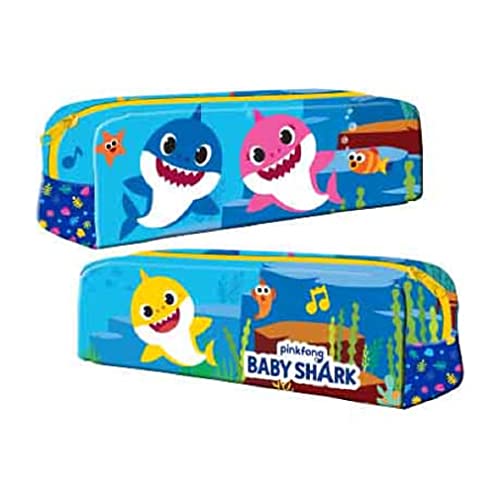 Kids Children's Character Pinkfong Baby Shark Rectangular Pencil Case