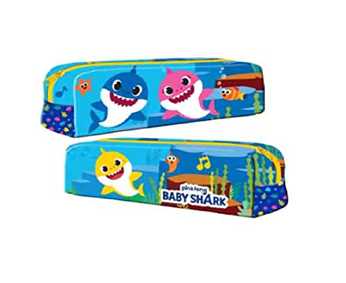 Kids Children's Character Pinkfong Baby Shark Rectangular Pencil Case