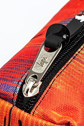 hype Kids Unisex RED Multi DRIP Crest Pencil CASE