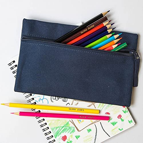 Youngly Big Capacity Durable Pencil Case with Zipper Organize Your Stationery in Style Perfect for School Office and Makeup with Secure Zippered Design for Adults Boys Girls Kids.