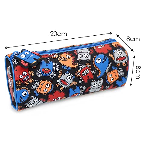 Fashion Stationery Pencil Case Boys Girls Kids Children's Pencil Cases Brainy Monster Back to School