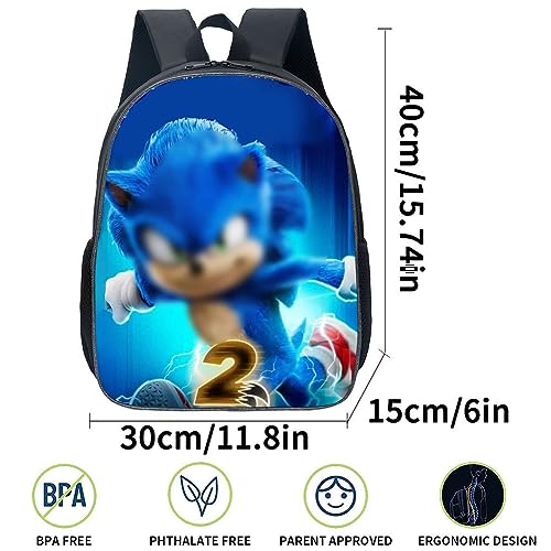REYOK Backpacks Boys School Backpack Hedgehog Schoolbag for Kids Hedgehog Backpacks School Bags Office Stationery Storage Bag for Boys Girls Children