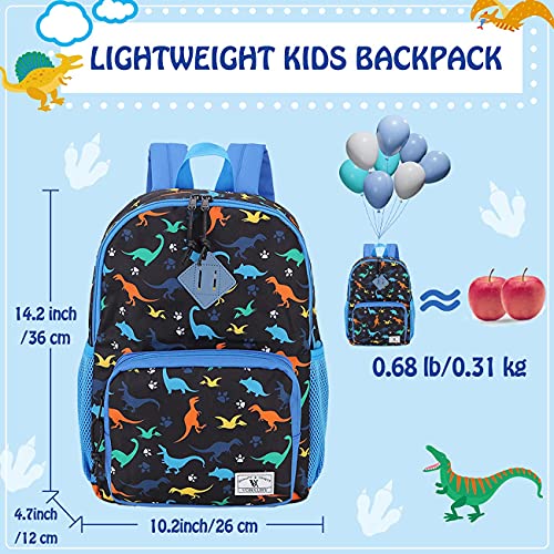 VX VONXURY Kids Backpack,Cute Preschool Toddler Schoolbag for Boys Girls with Chest Strap Children Primary Book Bag Water Resistant Rucksack