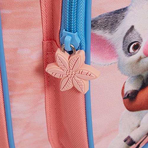 Disney Moana Bag Girls Backpack for Kids Large School Bag Travel Sports Bag with Drinks Holder
