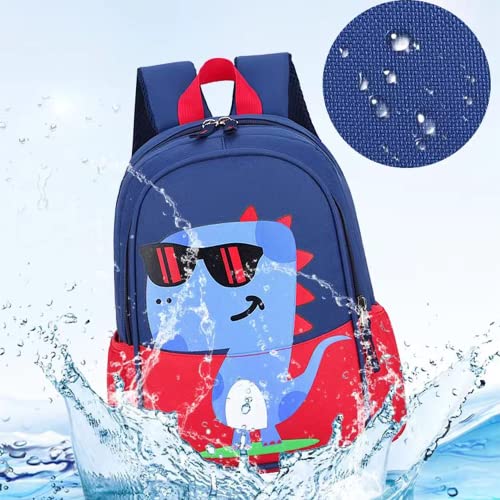 POWOFUN Kids Toddler Preschool Travel Backpack Kindergarten Cool Cute Cartoon Schoolbag Backpack Dinosaur Red Backpack Bookbag For Girls Boys Baby