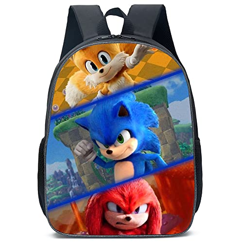 REYOK Children's Backpacks Kids Hedgehog School Bag Boys Backpack Travel Bag Student Schoolbag Book Stationery Bag Anime Bag School Bags backpack for kindergarten middle and elementary school
