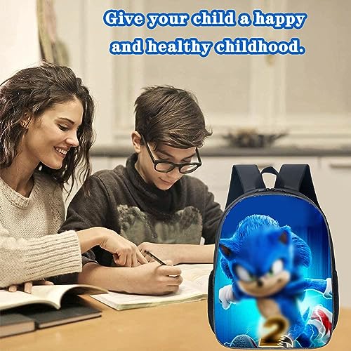 REYOK Backpacks Boys School Backpack Hedgehog Schoolbag for Kids Hedgehog Backpacks School Bags Office Stationery Storage Bag for Boys Girls Children