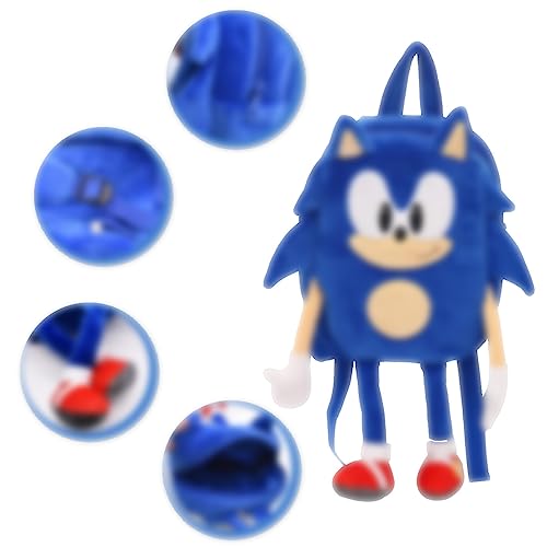 Miotlsy Kids Backpack 43cm Plush Toy Rucksack Plush Doll Children's Schoolbag Cotton Casual Daypack Beautiful Gifts Kindergarten Schoolbag Boys And Girls Birthday Gifts to Start School