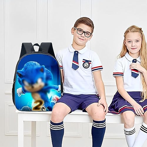 REYOK Backpacks Boys School Backpack Hedgehog Schoolbag for Kids Hedgehog Backpacks School Bags Office Stationery Storage Bag for Boys Girls Children