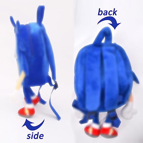 Miotlsy Kids Backpack 43cm Plush Toy Rucksack Plush Doll Children's Schoolbag Cotton Casual Daypack Beautiful Gifts Kindergarten Schoolbag Boys And Girls Birthday Gifts to Start School