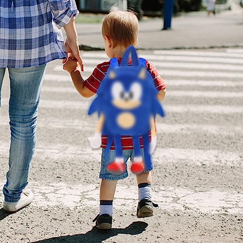 Miotlsy Kids Backpack 43cm Plush Toy Rucksack Plush Doll Children's Schoolbag Cotton Casual Daypack Beautiful Gifts Kindergarten Schoolbag Boys And Girls Birthday Gifts to Start School