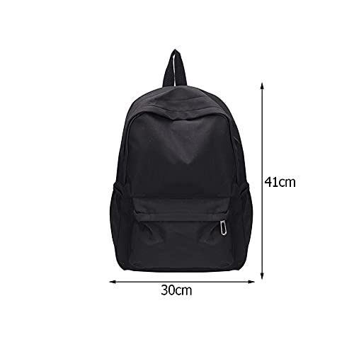 TTSAM Backpacks For Student Kids School Bags Lightweight School Bag, Plain Backpack For Teenager Girls Boys Solid Color Large Capacity Rucksack Travel Laptop Bag With Two Bottle Pockets