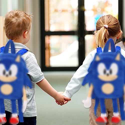 Miotlsy Kids Backpack 43cm Plush Toy Rucksack Plush Doll Children's Schoolbag Cotton Casual Daypack Beautiful Gifts Kindergarten Schoolbag Boys And Girls Birthday Gifts to Start School