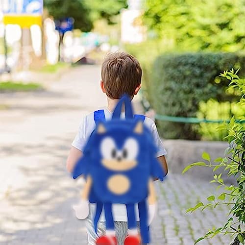 Miotlsy Kids Backpack 43cm Plush Toy Rucksack Plush Doll Children's Schoolbag Cotton Casual Daypack Beautiful Gifts Kindergarten Schoolbag Boys And Girls Birthday Gifts to Start School