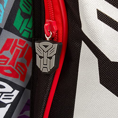 Transformers Boys Backpack Official Bag for Back to School Kindergarten Kids Large Capacity Autobots Bumblebee, Optimus Prime and Megatron Sports Rucksack Lunch Bag Travel Carry On Case
