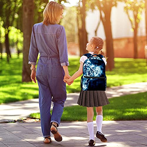 Durable Backpack for Boys Girls,Motocross School Bag,Cute Backpack Lightweight Great Backpack School Bag