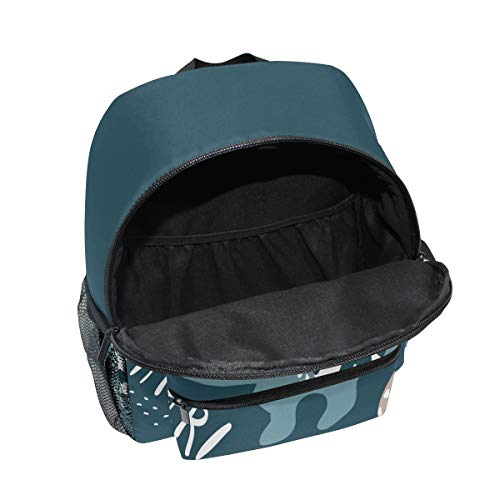 ALAZA Children's Backpack, Kids Schoolbag Magic Unicorns Students Bookbag for Boys Girls, Chest Strap One Size