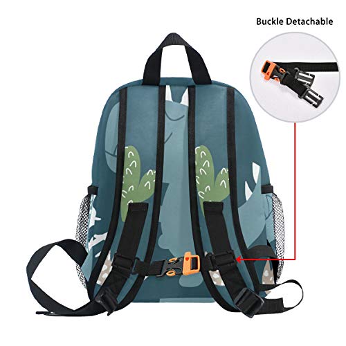 ALAZA Children's Backpack, Kids Schoolbag Magic Unicorns Students Bookbag for Boys Girls, Chest Strap One Size