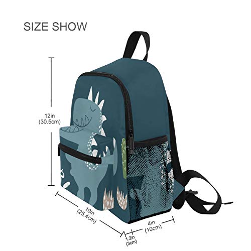 ALAZA Children's Backpack, Kids Schoolbag Magic Unicorns Students Bookbag for Boys Girls, Chest Strap One Size