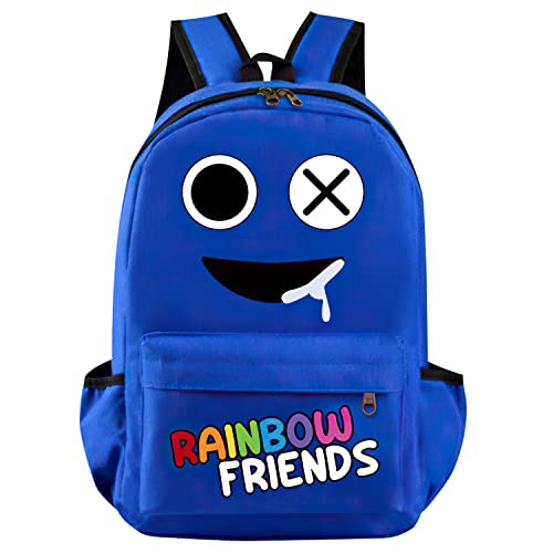 Puruuige Rainbow Friend School Bags Backpack Anime Cartoon Students Boys Girls Schoolbag for Fans