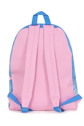 Disney Lilo and Stitch Girls Backpack, Kids Schoolbag, Rucksack Blue