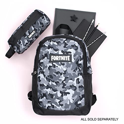 FORTNITE - Kids Backpack Camo Design School Backpack - 2 Spacious Compartments - Padded - Adjustable Straps - Children/Teen Backpack
