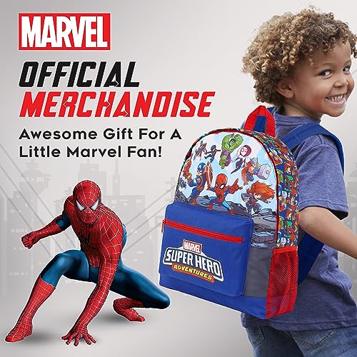 Marvel Backpack Kids School Bags for Boys Avengers Spiderman (Multicolor)