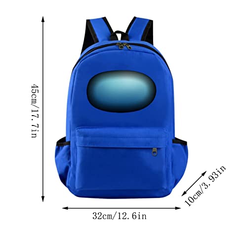 YJYK Children's Backpacks Kids Backpack lightweight School Bags for boys Middle Schoolbag Girl Rucksack Daypack for 7-12 years 16inchess (Blue)