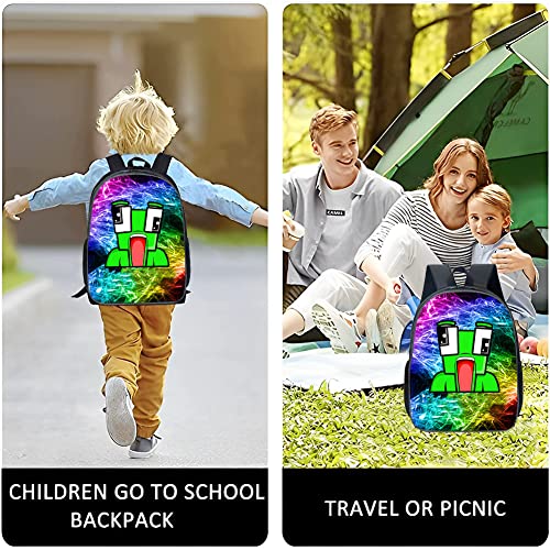 Kids Backpacks Boys Backpack Children's School Bag Backpacks Unspeakable Schoolbag Girls Boys School Bags Cartoon Book Stationery Bag Rucksack Backpack Bag School Bags