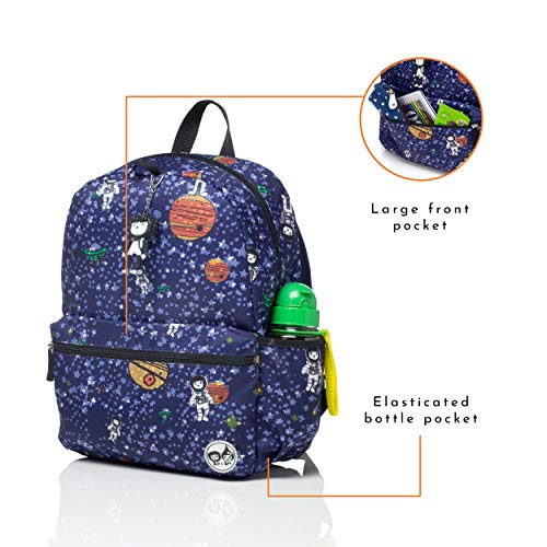 Blue Spaceman Kids Children Junior Backpack Rucksack Schoolbag Girl Boy