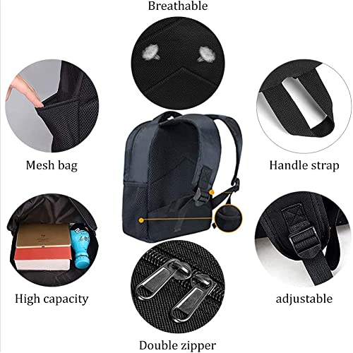 REYOK Hedgehog Backpacks,Backpacks, Student Schoolbag,3D Print Hedgehog Backpack,Kids School Bag for Boys Elementary and Middle School Students