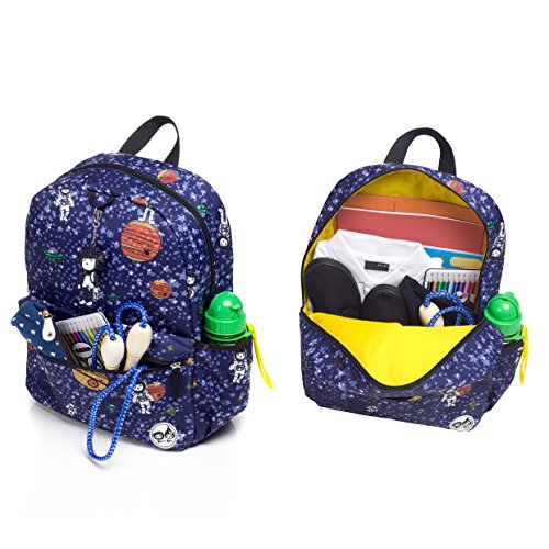 Blue Spaceman Kids Children Junior Backpack Rucksack Schoolbag Girl Boy