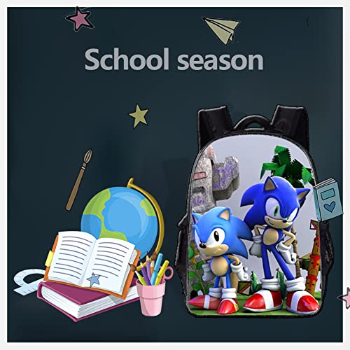 REYOK Hedgehog Backpacks,Backpacks, Student Schoolbag,3D Print Hedgehog Backpack,Kids School Bag for Boys Elementary and Middle School Students