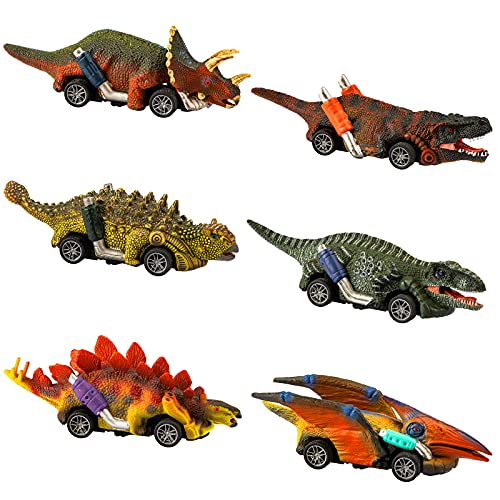Kizmyee Dinosaur Car Toys Pull Back Car Pull Back Dinosaur Cars Toys Set Toddlers kids toys age
